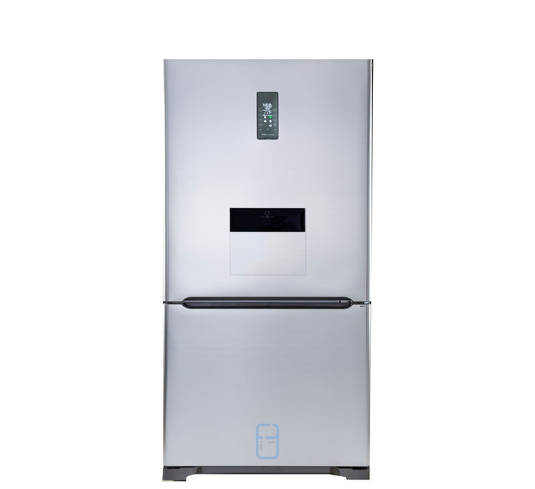 یخچال و فریزر 24 فوت هیمالیا استیل امگا هوم باردار HRFN605-HB